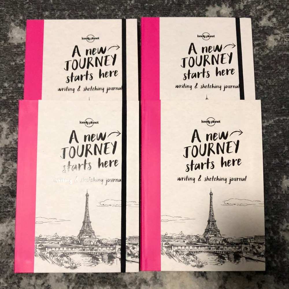 💕4 Lovely Planet Writing & Sketching Journal💕 FREE Shipping